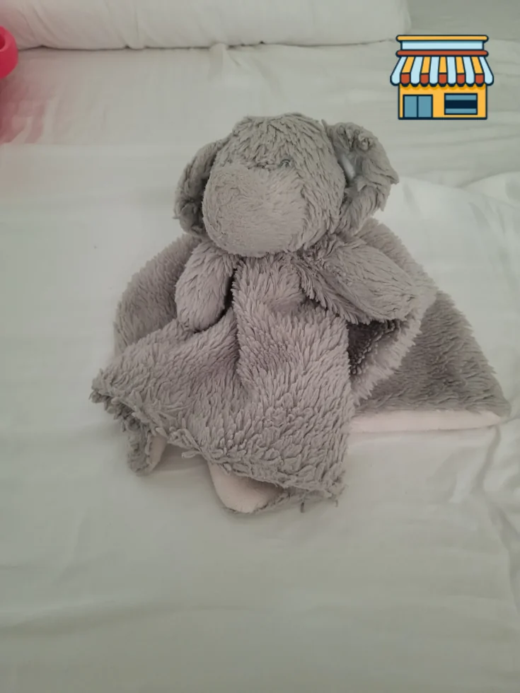 Plush elephant security blanket • Condition: Good • Location: Fort Lauderdale, FL • Price: Free