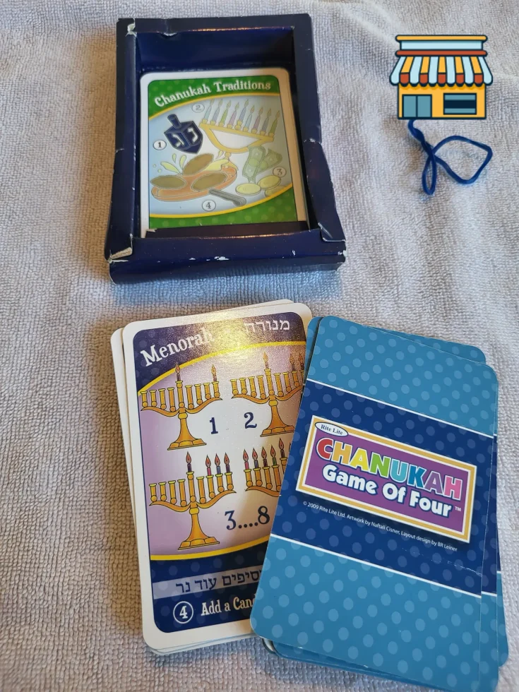 Chanukah cards game • Condition: Fair • Location: Hollywood, FL • Price: Free