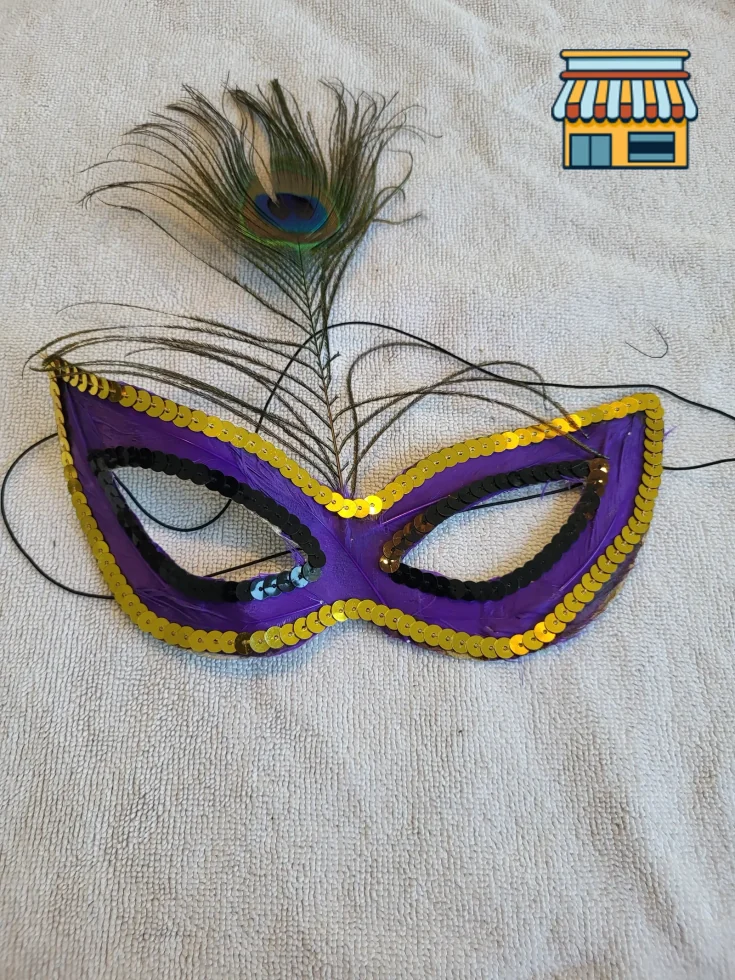 Costume eye mask • Condition: Like new • Location: Hollywood, FL • Price: Free