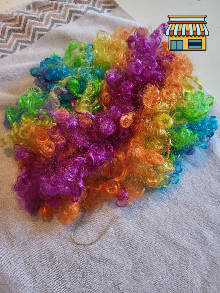 Costume clown wig • Condition: Like new • Location: Hollywood, FL • Price: Free