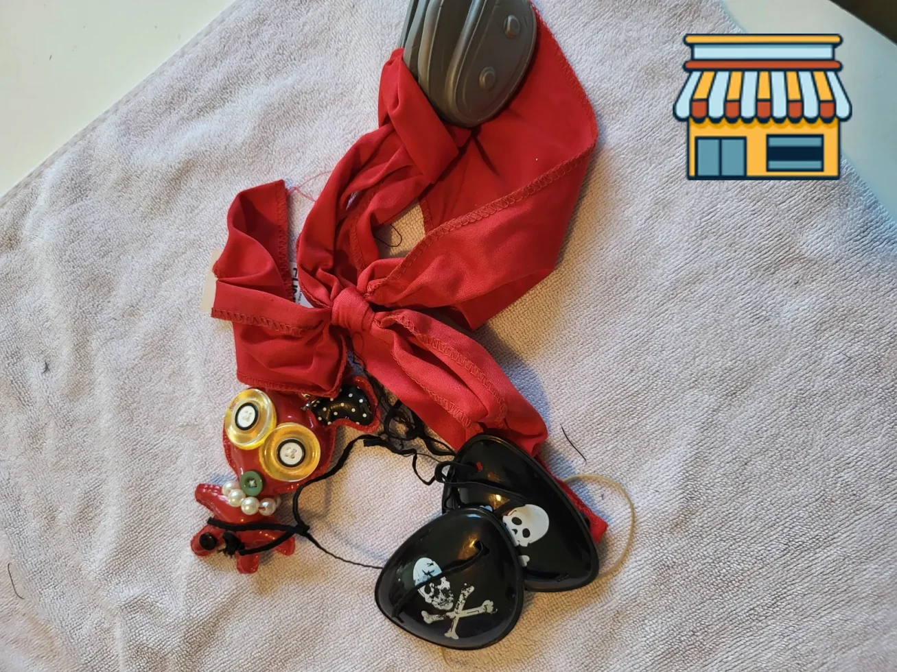 Pirate costume accessories • Condition: Like new • Location: Hollywood, FL • Price: Free