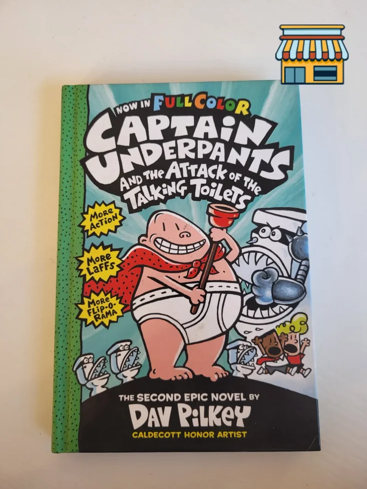Captain Underpants and the Attack of the Talking Toilets • Condition: Brand new • Location: Hollywood, FL • Price: 5