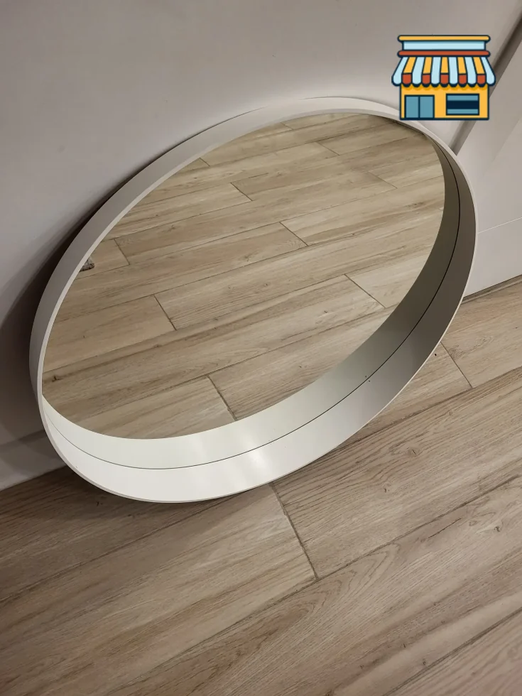 Round Ikea mirror • Condition: Brand new • Location: Hollywood, FL • Price: Free