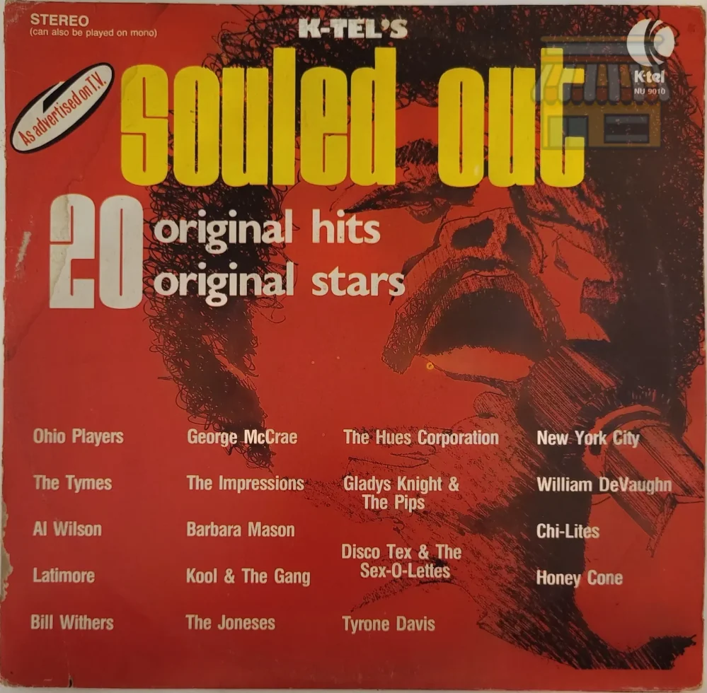 K-Tel's Souled Out - Soul Hits Compilation LP • Condition: Good • Location: Davie, FL • Price: 1