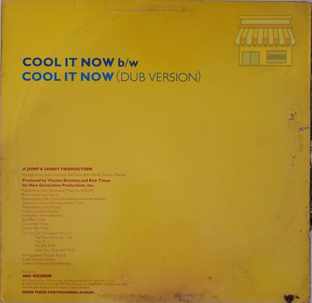 New Edition - Cool It Now 12" Vinyl thumbnail 2