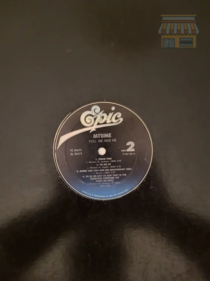 Mtume - You, Me And He LP 1984 Soul Funk • Condition: Excellent • Location: Davie, FL • Price: 1