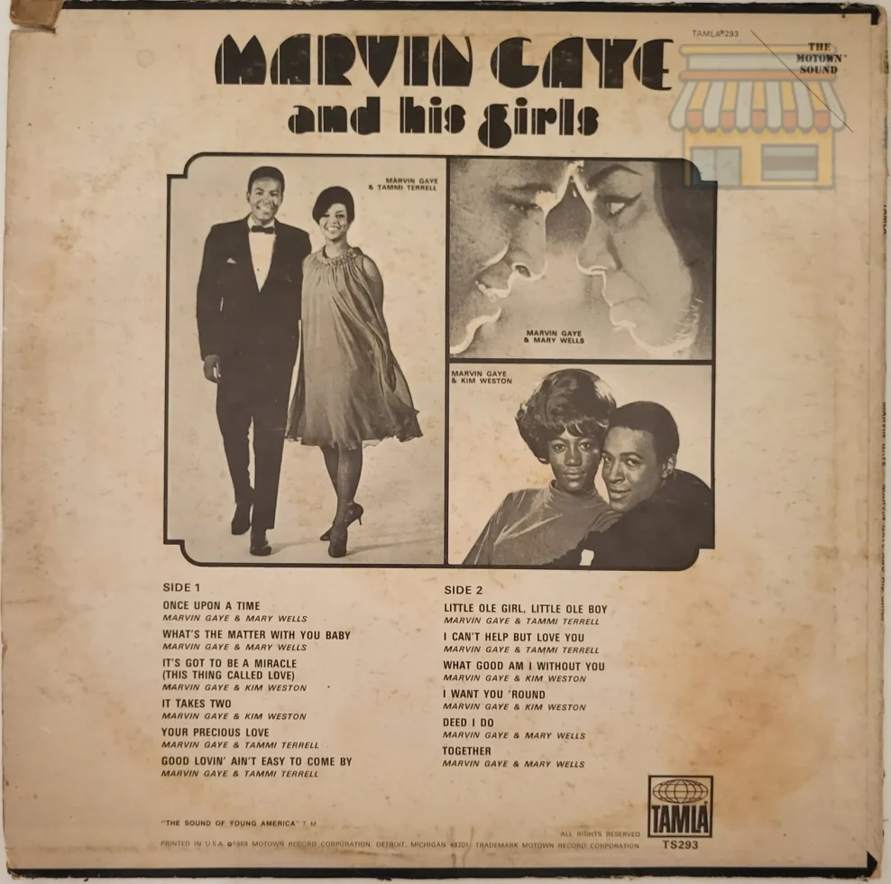 Marvin Gaye and His Girls LP thumbnail 2