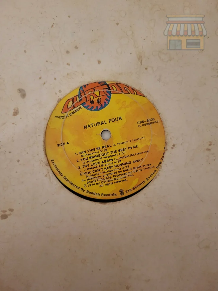Natural Four - Self-Titled 1974 Classic Soul LP • Condition: Good • Location: Davie, FL • Price: 1