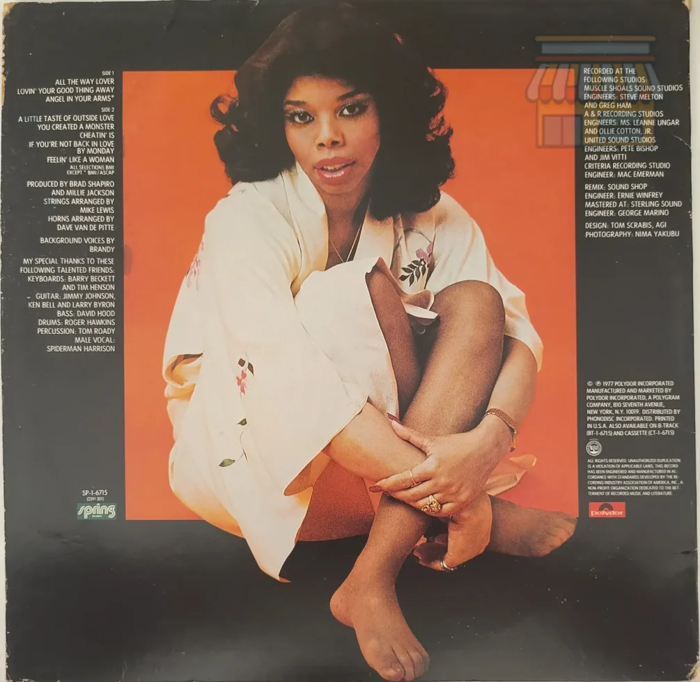 Millie Jackson - Feelin' Bitchy LP thumbnail 2