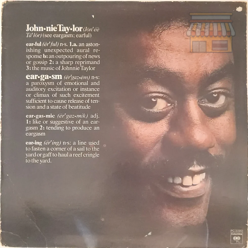 Johnnie Taylor - Ear-gasm LP Soul/Funk Classic thumbnail 2