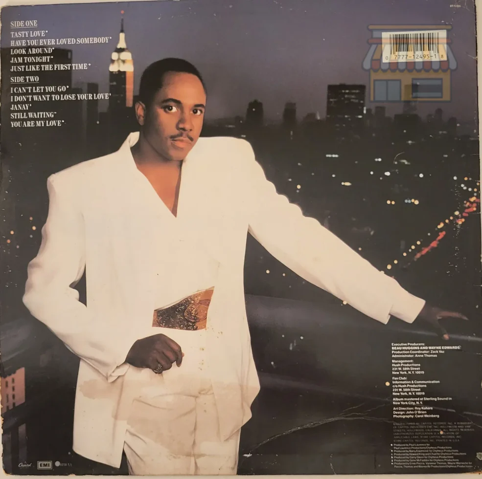 Freddie Jackson - Just Like The First Time LP thumbnail 2