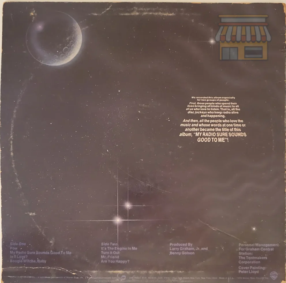 Larry Graham & Graham Central Station LP thumbnail 2