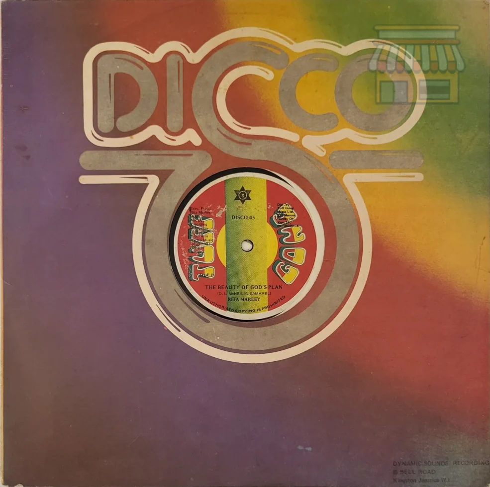 Rita Marley - The Beauty of God's Plan Disco 45 thumbnail 2