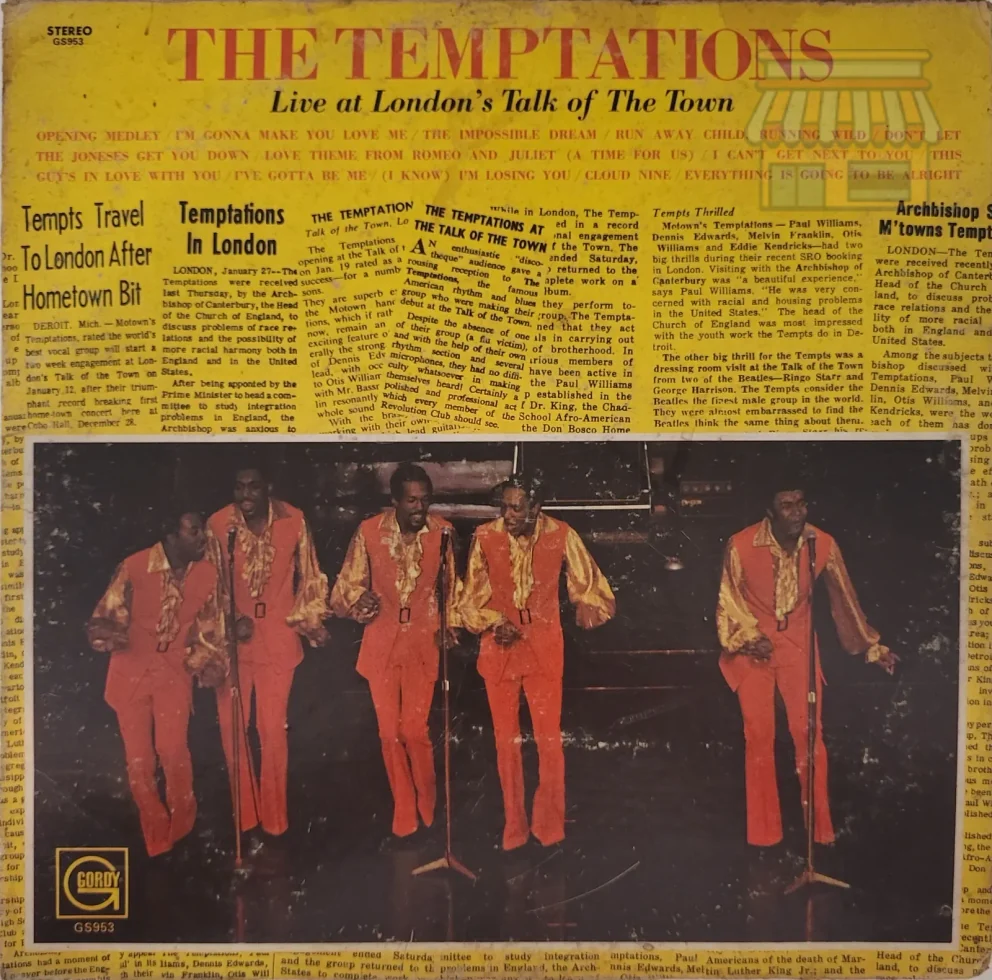 The Temptations Live at London's Talk of The Town thumbnail 2