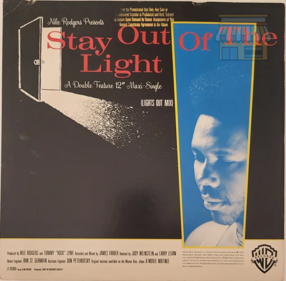 Nile Rodgers Stay Out Of The Light 12" Maxi thumbnail 2