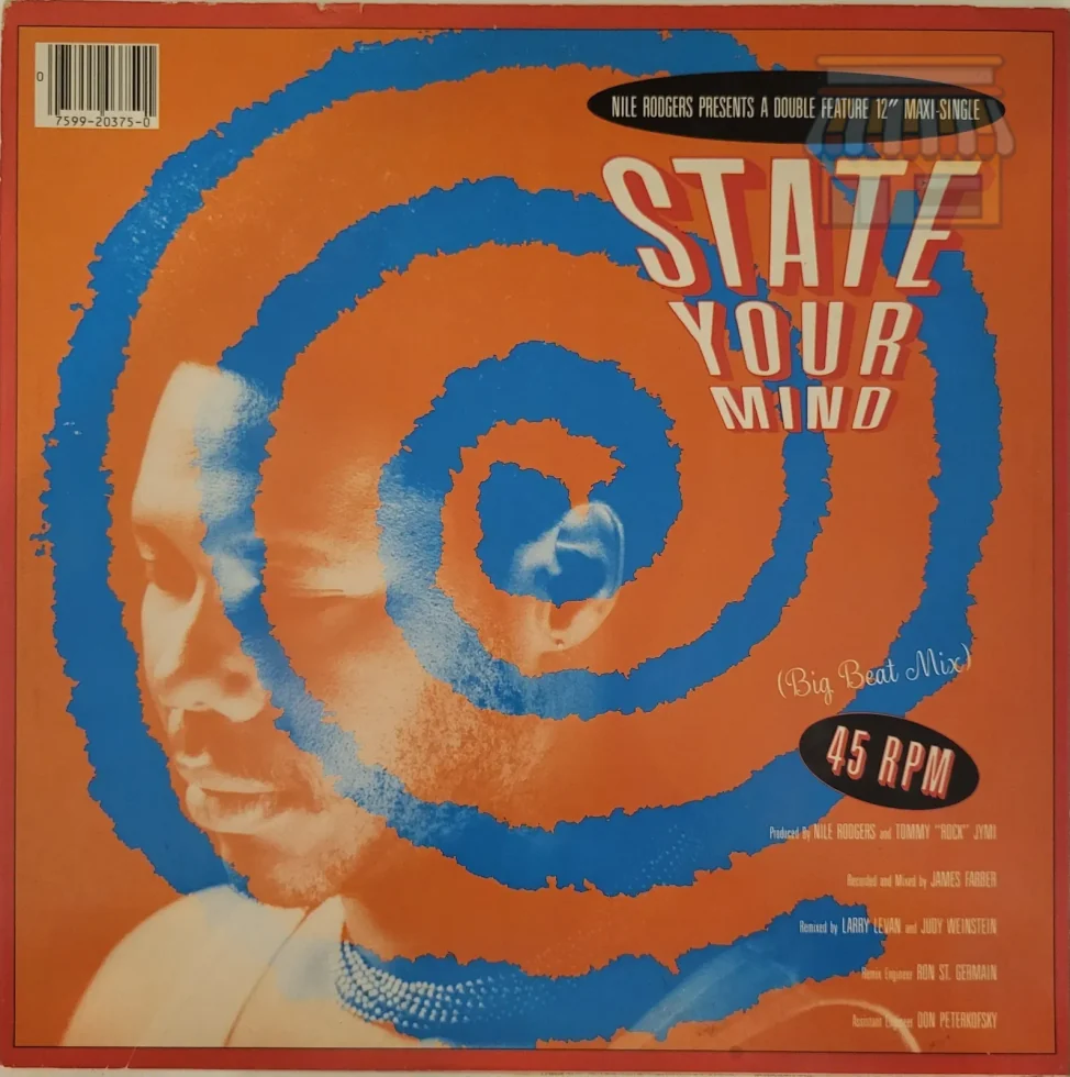 Nile Rodgers Stay Out Of The Light 12" Maxi • Condition: Excellent • Location: Davie, FL • Price: 1