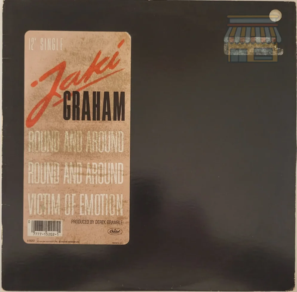 Jaki Graham 12" Single Round and Around • Condition: Good • Location: Davie, FL • Price: 1
