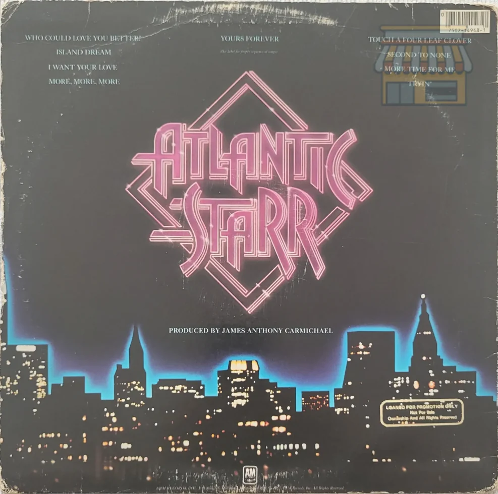 Atlantic Starr - Yours Forever LP thumbnail 2