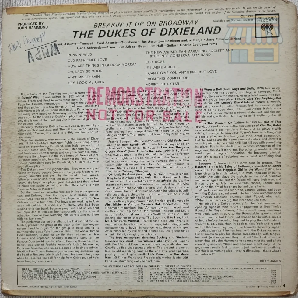 The Dukes of Dixieland – Breakin' It Up thumbnail 2