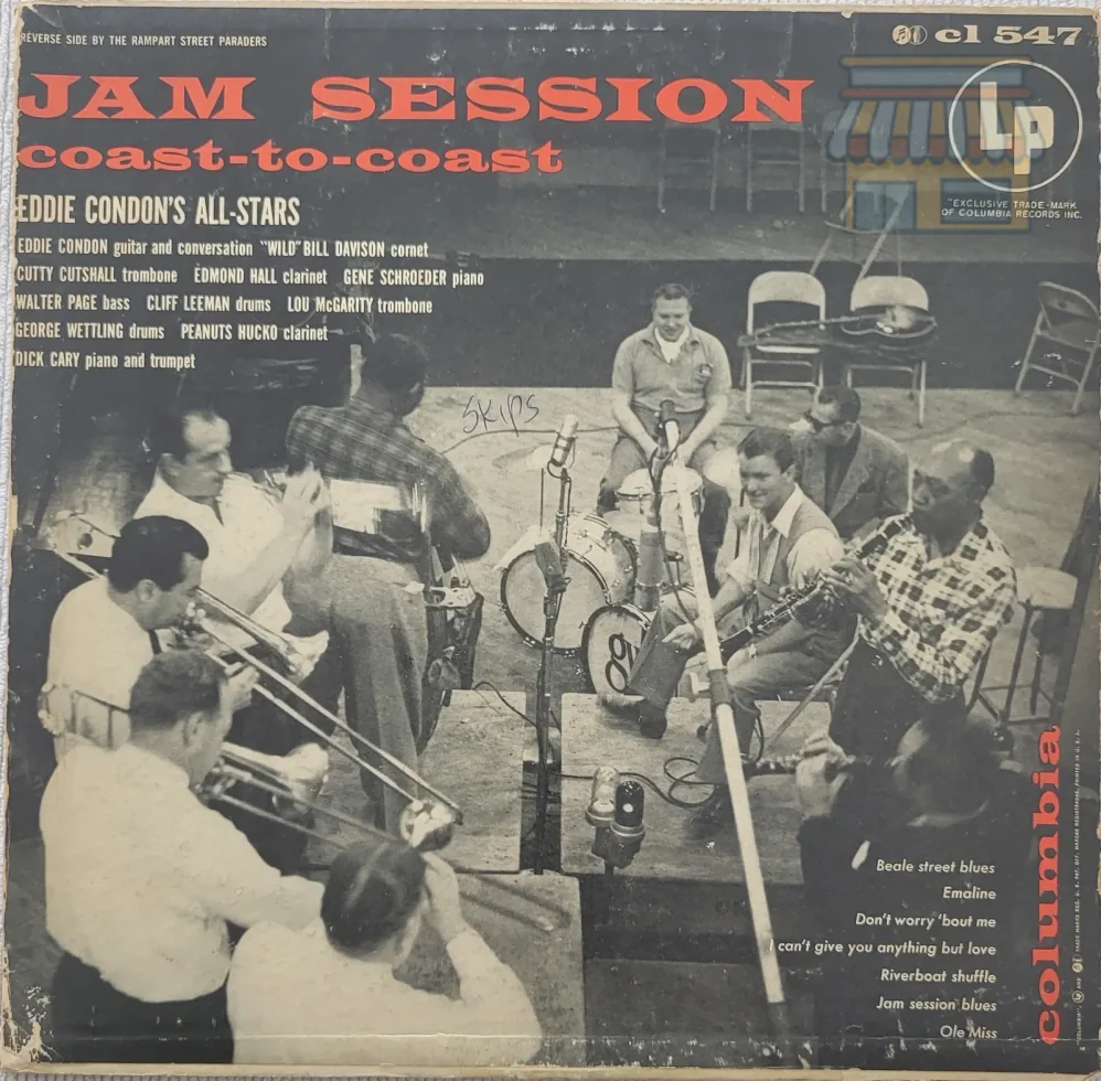 Jam Session coast-to-coast 12-inch LP • Condition: Good • Location: Davie, FL • Price: 1