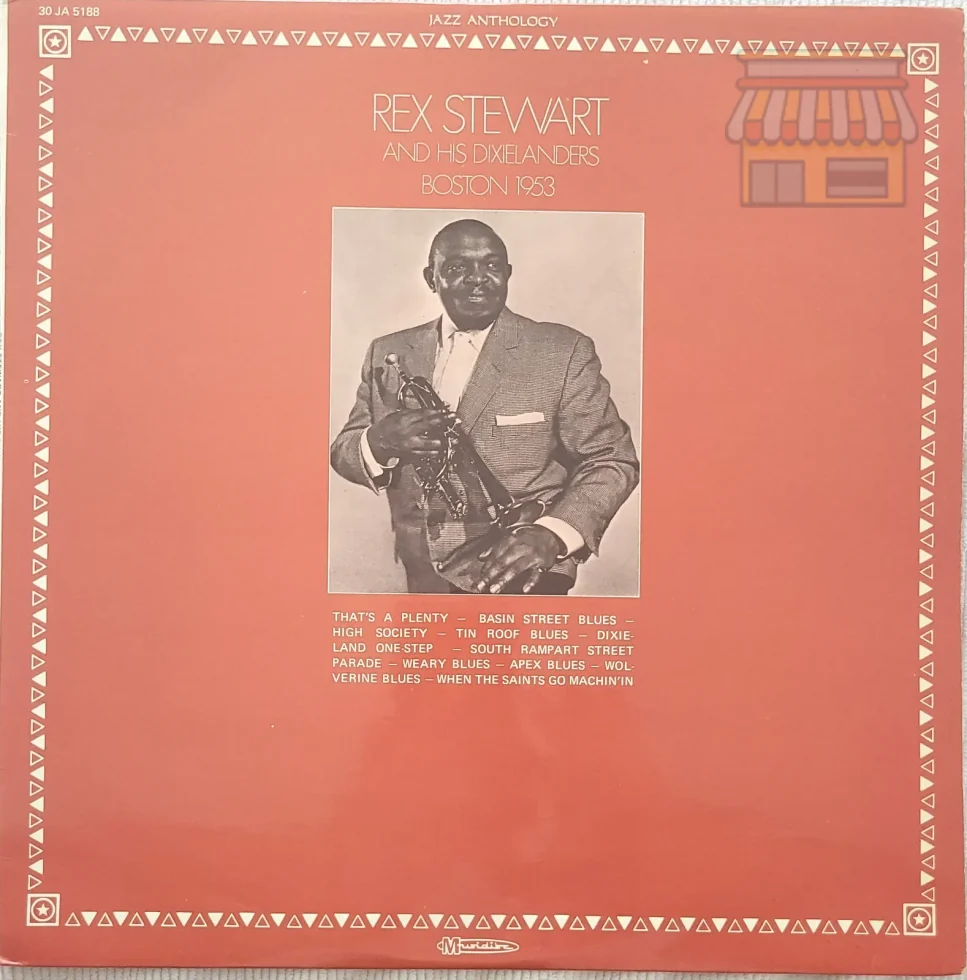 Rex Stewart & His Dixielanders Boston 1953 • Condition: Excellent • Location: Davie, FL • Price: 1