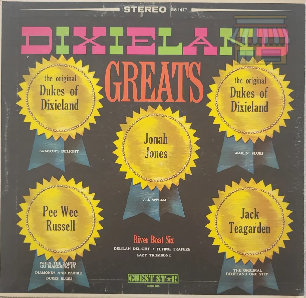 Dixieland Greats - Various Artists LP • Condition: Good • Location: Davie, FL • Price: 1
