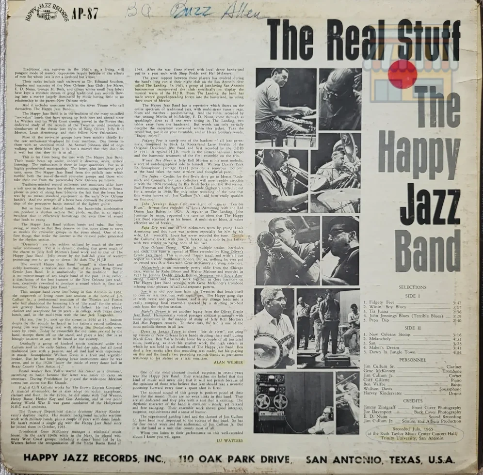 The Real Stuff by The Happy Jazz Band thumbnail 2