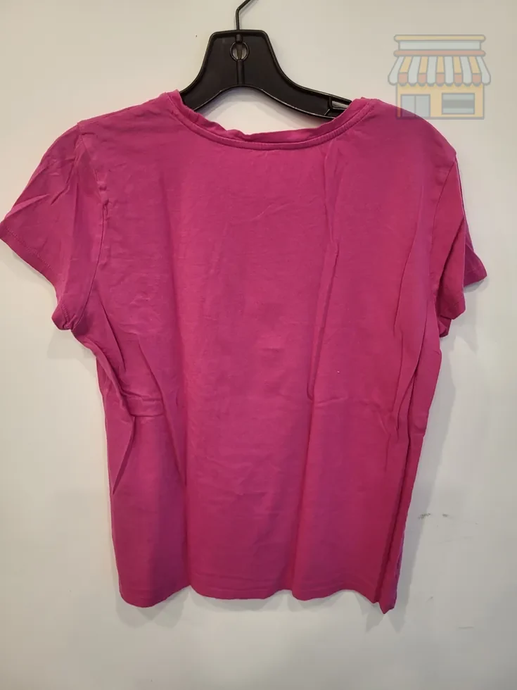 Calvin Klein Pink Logo T-Shirt Size L thumbnail 2