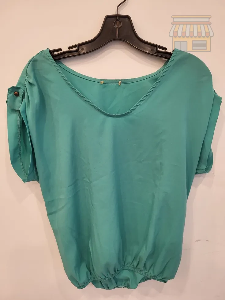 Teal Relaxed Fit Boat Neck Top Large • Condition: Excellent • Location: Davie, FL • Price: Free