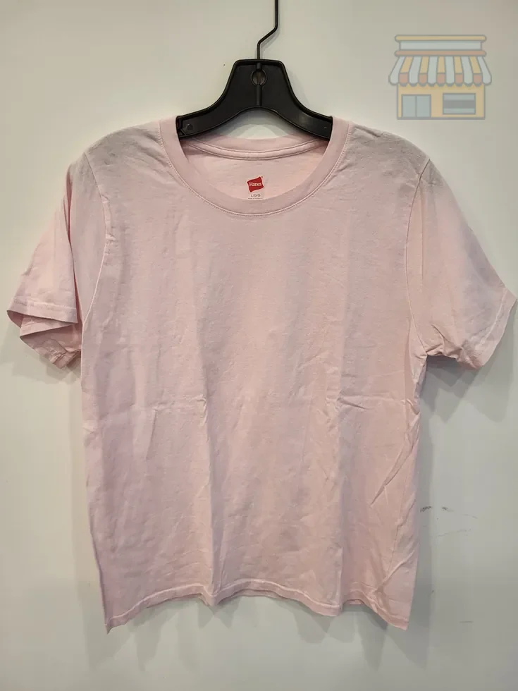 Light Pink Women's Cotton T-Shirt Large • Condition: Excellent • Location: Davie, FL • Price: Free