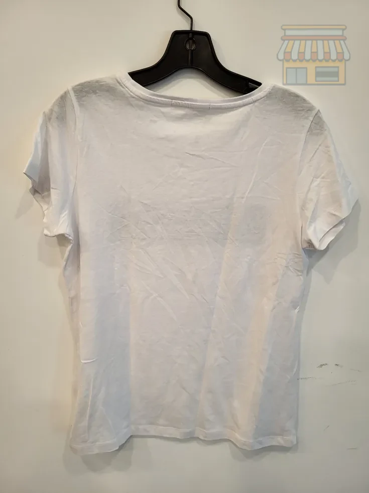 White Womens Made of Stars T-Shirt Medium thumbnail 2