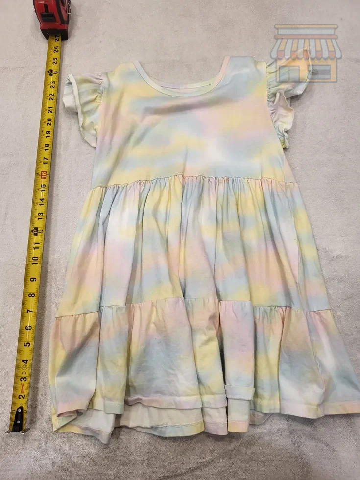 Pastel Tie-Dye Girls' Dress • Condition: Excellent • Location: Davie, FL • Price: Free