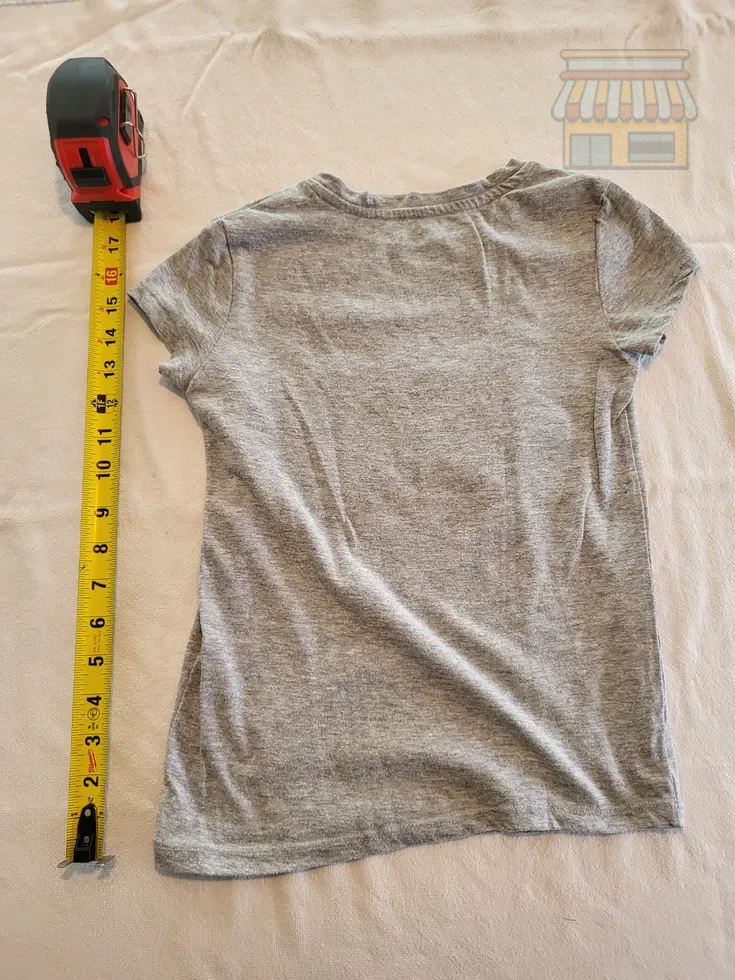 Girls' Gray Mickey & Minnie T-Shirt thumbnail 2