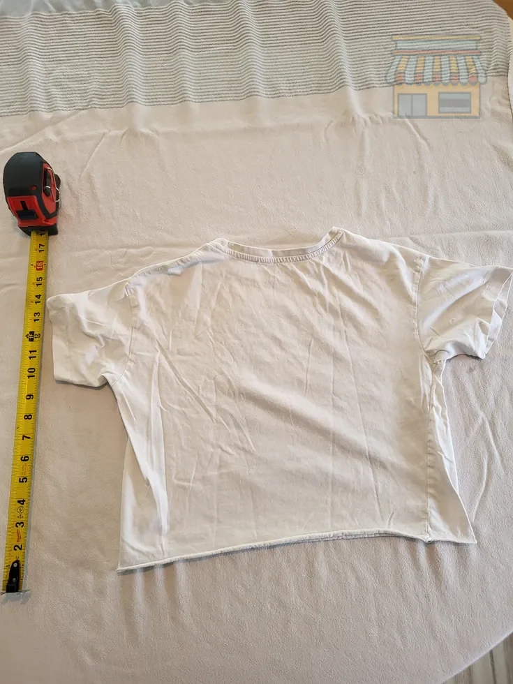 Girls' White Graphic Tee Have More Fun thumbnail 2