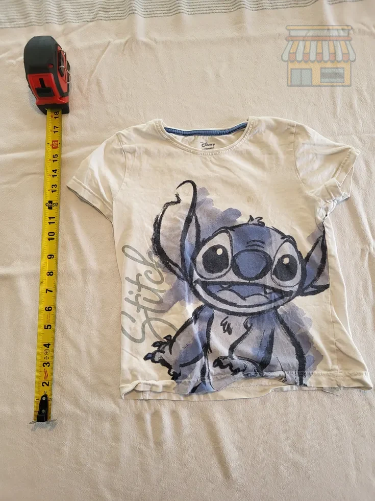 Girls' Disney Stitch Graphic Tee • Condition: Excellent • Location: Davie, FL • Price: Free